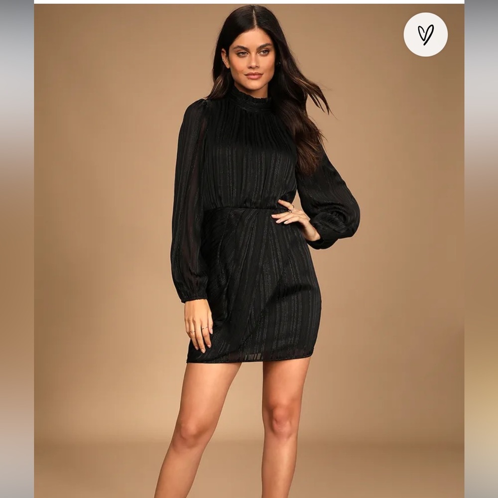 Lulu’s Black Cocktail Dress